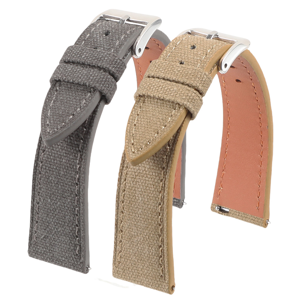 Suede Strap Watch - Cinturino per Orologio Artigianale Sottile 18mm