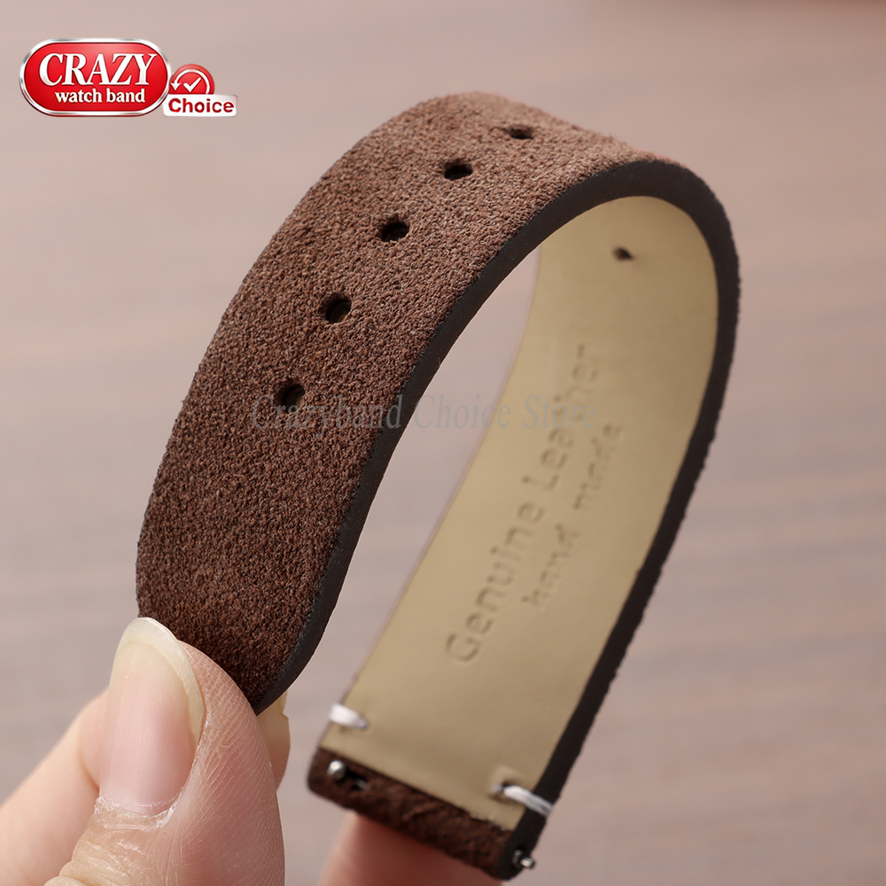 Cinturino per orologio in pell - Suede Strap Watch recensione e prezzo