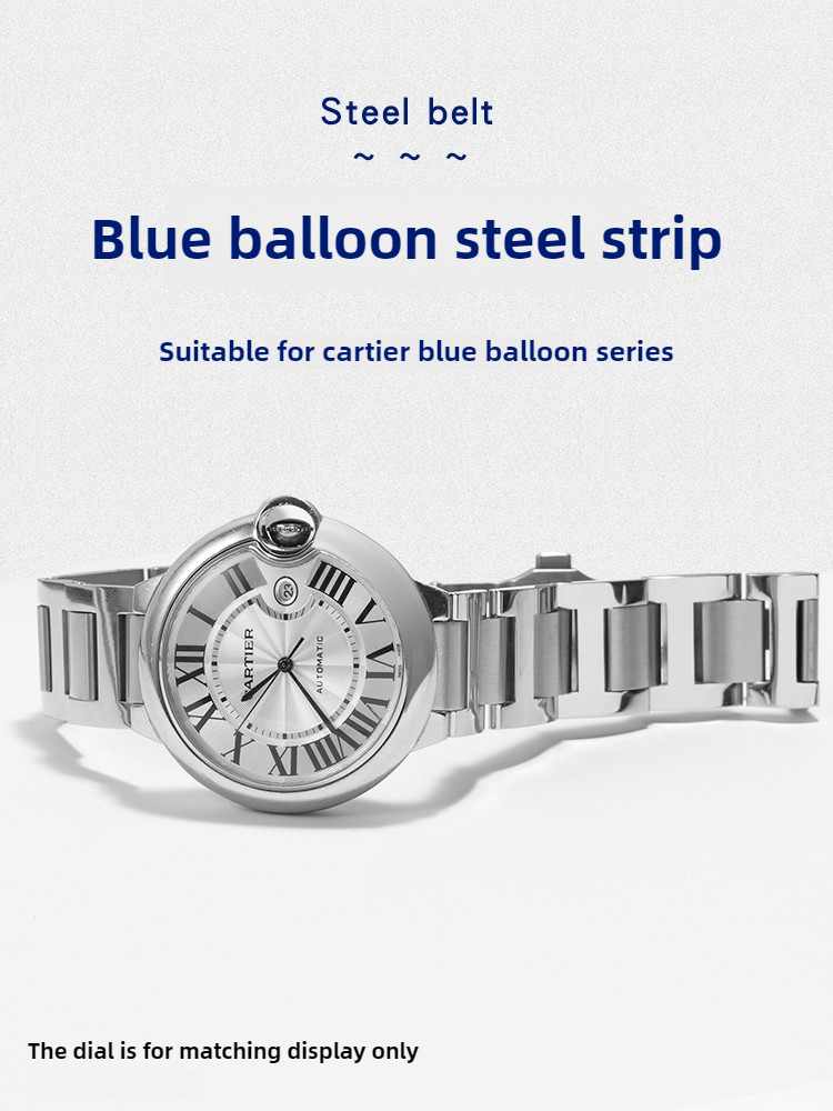 Il cinturino dell'orologio in  - Cartier Watch Ballon Bleu recensione e prezzo