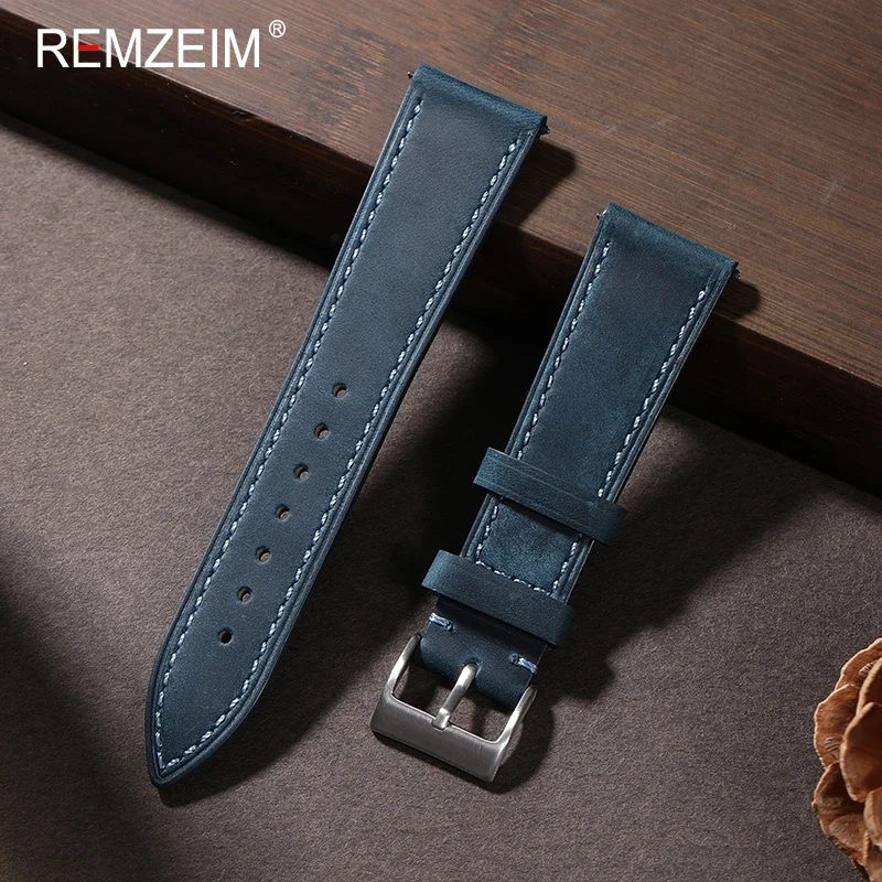 Crazy Horse orologio in pelle  - Suede Strap Watch recensione e prezzo