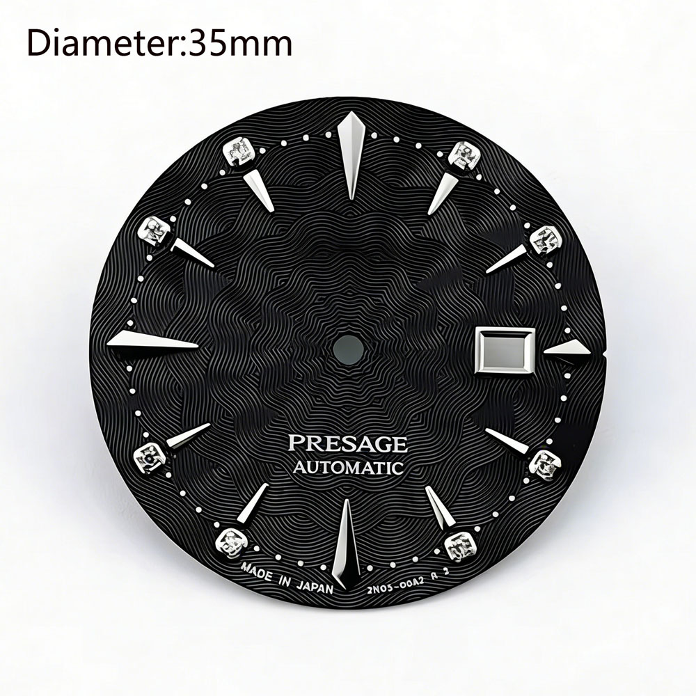 Quadrante SRE009J1 con logo S  - Seiko Watch Presage recensione e prezzo