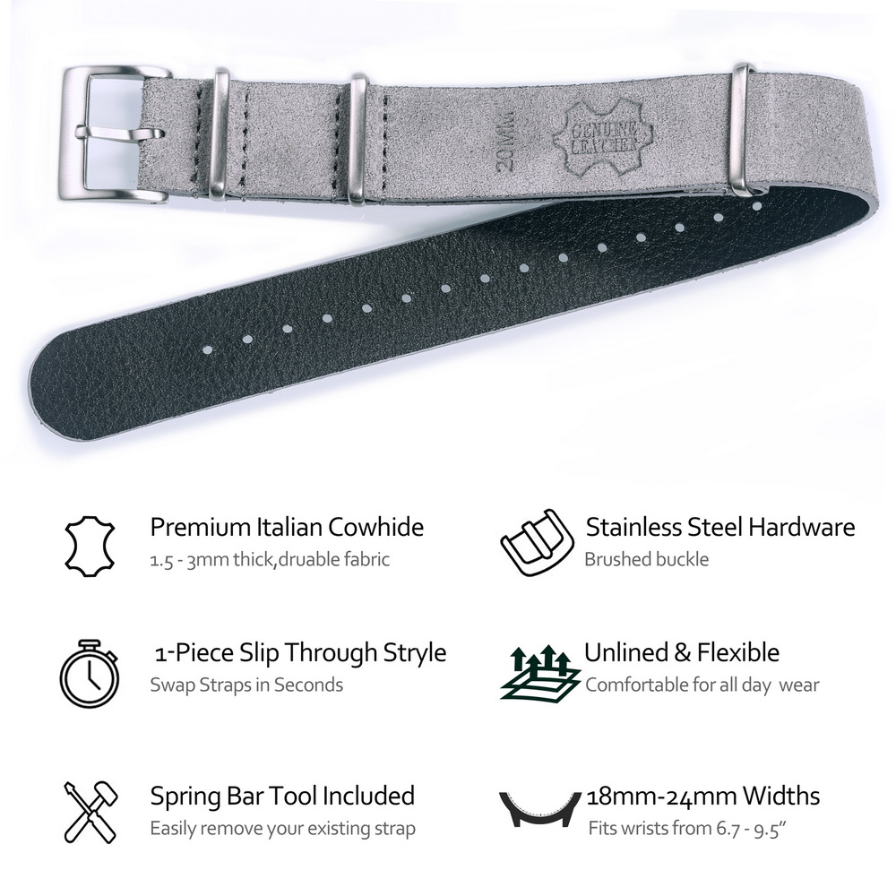 Cinturino per orologio in vera - Tropic Strap Vintage recensione e prezzo